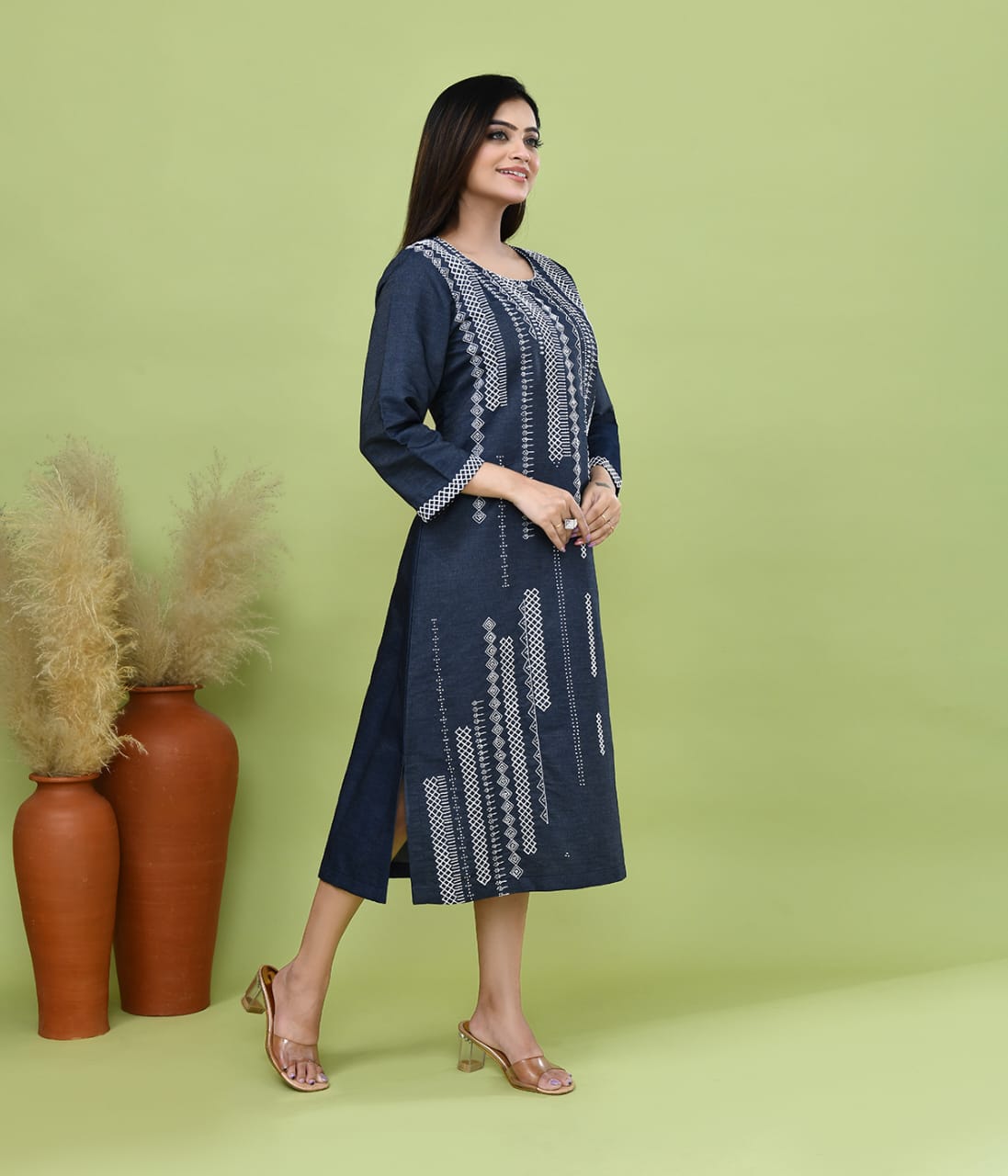 Embroidery dress