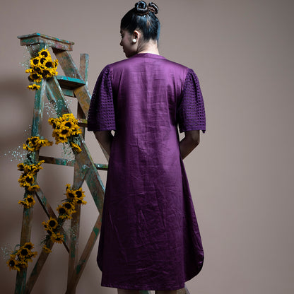 Purple dancing girl dress