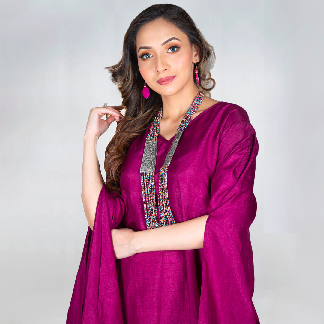 Stylish sleeves dress